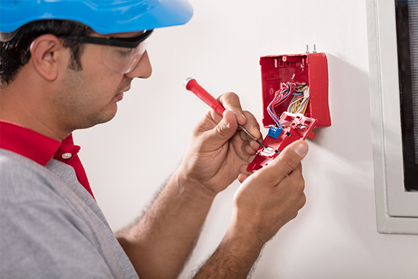 Fire alarm maintenance