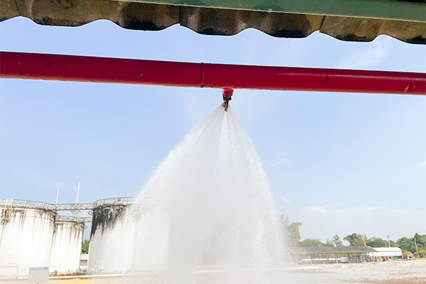 Water mist suppression system