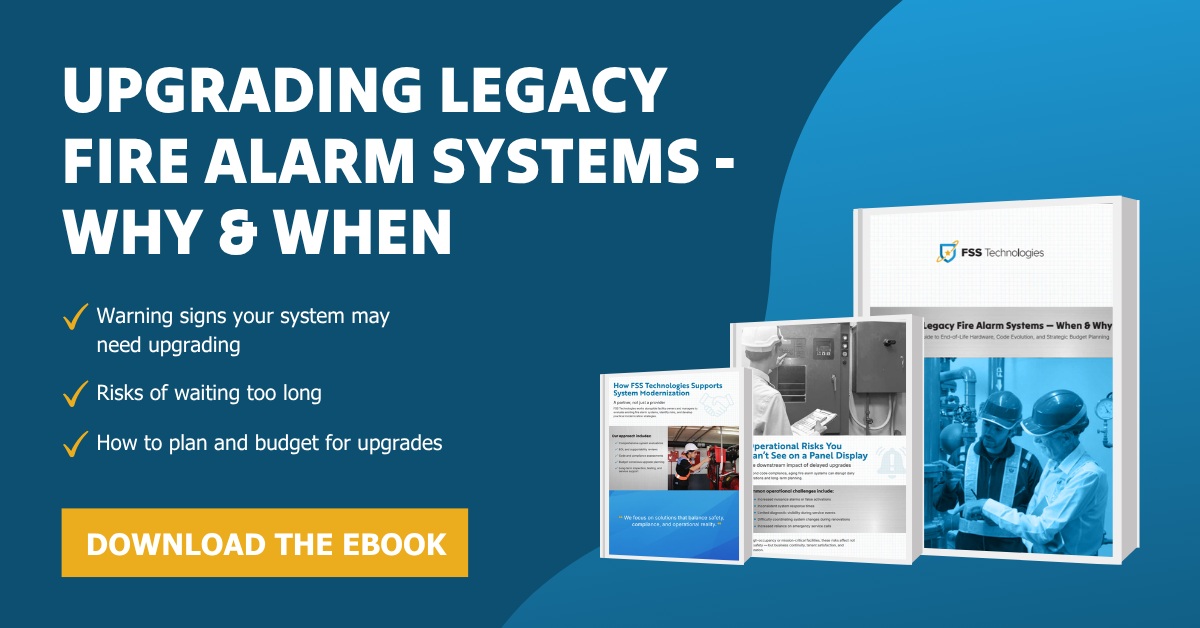 Upgrading legacy fire alarm systems – why & when (1)
